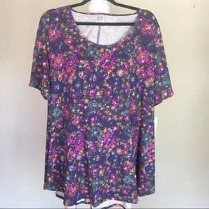 Lularoe Perfect T - NWT - XXL - Multi Floral